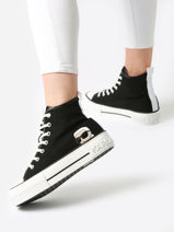 Kampus Max Nft Sneakers Karl lagerfeld Zwart accessoires KL60450N-vue-porte