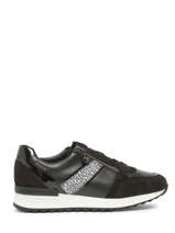 Sneakers Toscana Uit Leder Mephisto Zwart accessoires P5143867