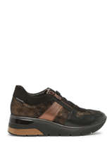 Sneakers Elisia Uit Leder Mephisto Zwart accessoires P5143739