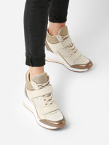 Sneakers Gentry Michael kors Bruin accessoires F3GYFE4D-vue-porte