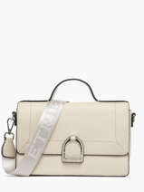 Cross Body Tas M Altesse Leder Etrier Beige altesse A10109
