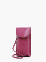 Telefoonetui Eva Art Dco Leder Paul marius Violet la suite art deco EVAART