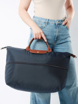 Longchamp Le pliage original Reistassen Beige-vue-porte