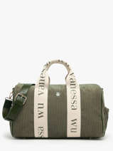 Schoudertas A4 Formaat Velours Vanessa wu Wit velours MA0085