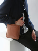 Longchamp Le foulonn Cross bodytas Bruin-vue-porte