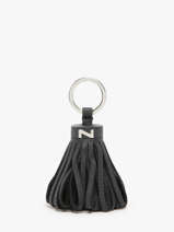 Sleutelhanger Dahlia Leder Nathan baume Zwart original n 100100N