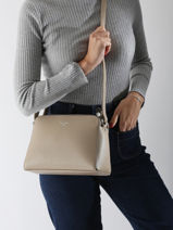Cross Body Tas Sable Miniprix Beige sable 2-vue-porte