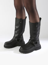 Laarzen Pluto Biker Buffalo Zwart women 1270103-vue-porte