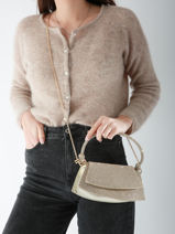 Avondtas Miniprix Zwart strass ZY92007-vue-porte