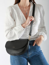 Cross Body Tas Tradition Leder Etrier Blauw tradition ETRA065M-vue-porte