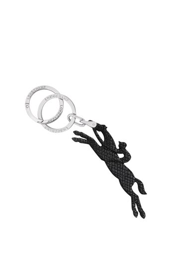 Longchamp Le pliage club Sleutelhanger Zwart