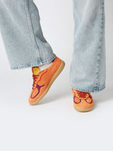 Sneakers Tb.490 Rife Orange Uit Leder Alohas Oranje accessoires 10047106-vue-porte