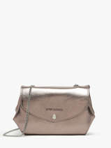 Crossbody Tas Le Gustave Leder Paul marius Grijs vintage GUSTAVEP
