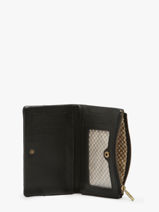 Portefeuille Leder Mila louise Zwart vintage 3760CX-vue-porte