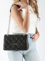 Cross Body Tas Ocarina Valentino Zwart ocarina VBS3K02R-vue-porte
