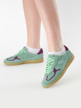 Sneakers Tb.490 Rife Uit Leder Alohas Groen accessoires 10047107-vue-porte
