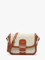 Cross Body Tas Deauville Katoen David jones Bruin deauville CM7014A