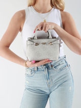 Cross Body Tas Lorelei Guess Grijs lorelei OS963976-vue-porte