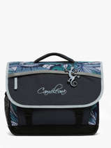 Boekentas Kind 2 Compartimenten Cameleon Blauw actual CA38