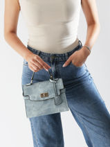 Cross Body Tas City Jeans Miniprix Blauw city jeans 5-vue-porte