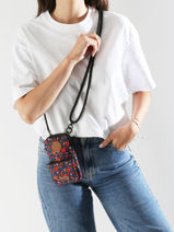 Telefoontasje Cabaia Blauw accessoire PHONEBAG-vue-porte