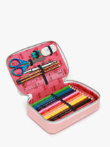 Gevulde Pennenzak 1 Compartiment Jeune premier Goud daydream girls G-vue-porte