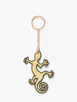 Sleutelhanger Cameleon Groen vintage fantasy PCLE
