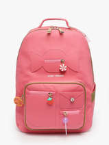Rugzak 1 Compartiment Jeune premier Roze daydream girls G