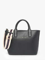 Cross Body Tas Th Logotape Polyurethaan Tommy hilfiger Blauw th logotape AW17448