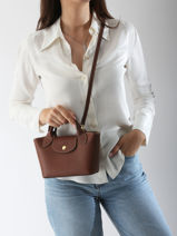 Longchamp Epure Longchamp Bruin-vue-porte