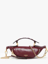 Cross Body Tas Xs Origami Leder Lancel Rood origami A12526