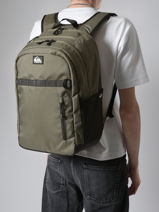 Rugzak 2 Compartimenten Quiksilver Groen youth access QYBP3734-vue-porte