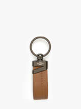Sleutelhanger Leder Yves renard Bruin foulonne 2328