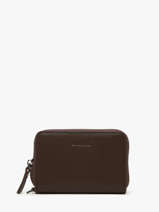 Portemonnee Leder Etrier Bruin oxer EOXE096M