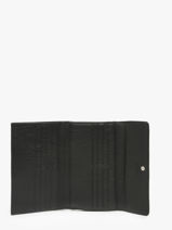 Portefeuille Foulonn Pia Leder Lancaster Zwart foulonne pm 22-vue-porte