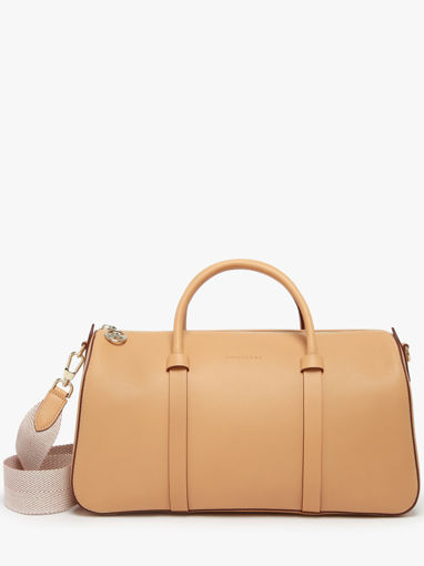 Longchamp Daylong chevron Handtas Beige