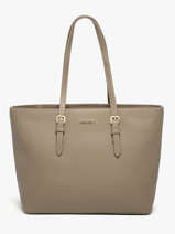 Schoudertas A4 Formaat Saffiano David jones Bruin saffiano 3