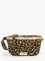 Belt Bag Custine Gerecycleerd Katoen Rivedroite Bruin forever wild CUSTIFOR