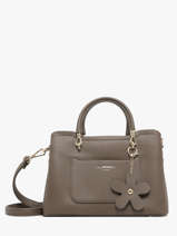 Cross Body Tas Grained Miniprix Bruin grained H6931