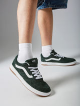 Sneakers Uit Leder Vans Groen men D6SQSU1-vue-porte