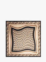 Foulard Lancel Zwart charms A13497