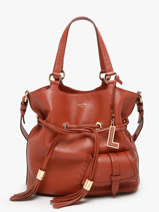 Bucket Bag M Premier Flirt Leder Lancel Rood premier flirt A10110