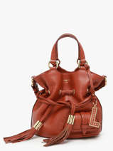 Bucket Bag S Premier Flirt Leder Lancel Rood premier flirt A10109
