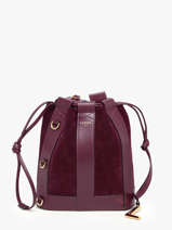 Bucket Bag S Elles Leder Lancel Rood elles A13359