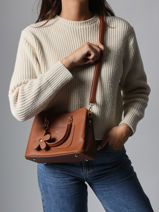 Cross Body Tas Grained Miniprix Bruin grained H6931-vue-porte