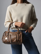 Handtassen Bride Lulu castagnette Bruin bride ZAYANA-vue-porte