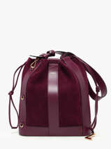 Bucket Bag M Elles Leder Lancel Rood elles A13360