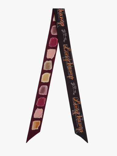 Longchamp Soie gots Foulard Roze