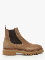 Chelsea Boots Uit Leder Alpe Bruin women 54841109