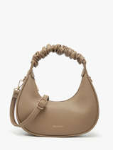 Cross Body Tas Grained Miniprix Beige grained A9108